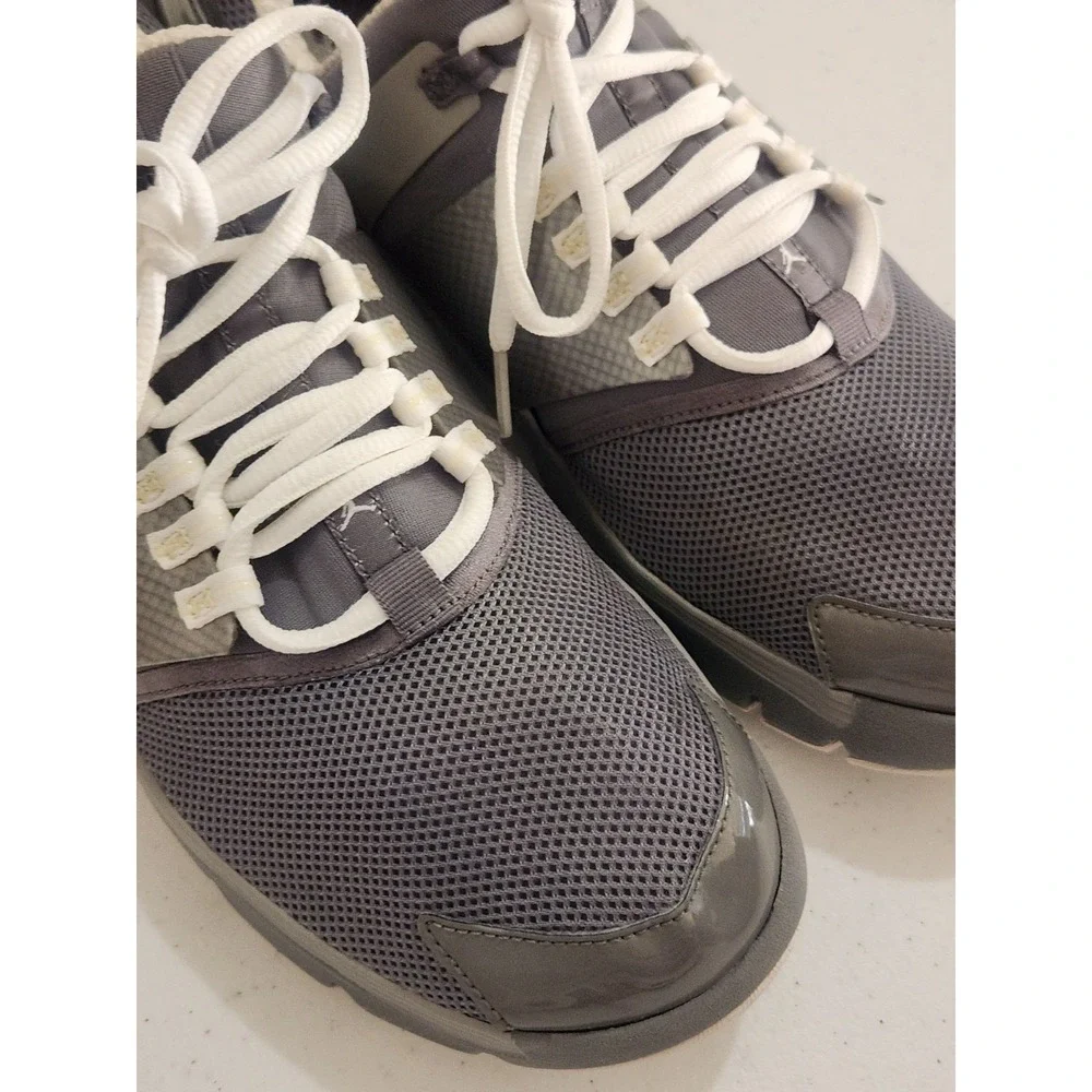 Jordan Alpha Trunner Cool Grey Mens Size 13 Vintage Training Shoes 407582-007